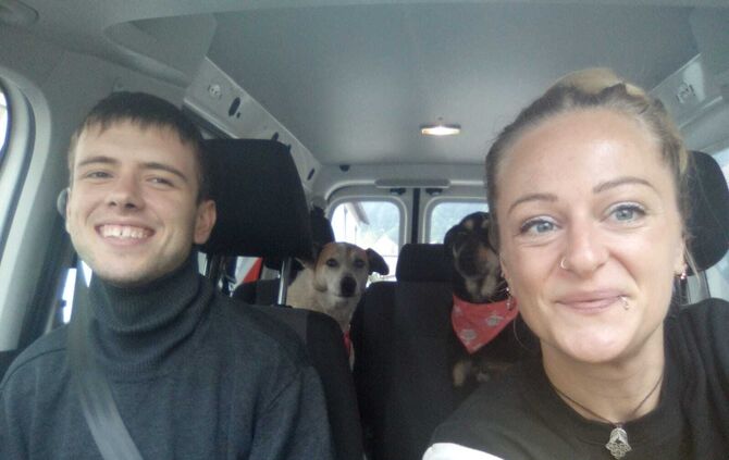 Philipp Kurfess und Elisa Elmer