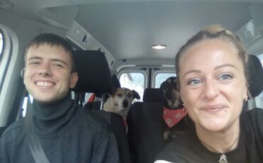 Philipp Kurfess und Elisa Elmer