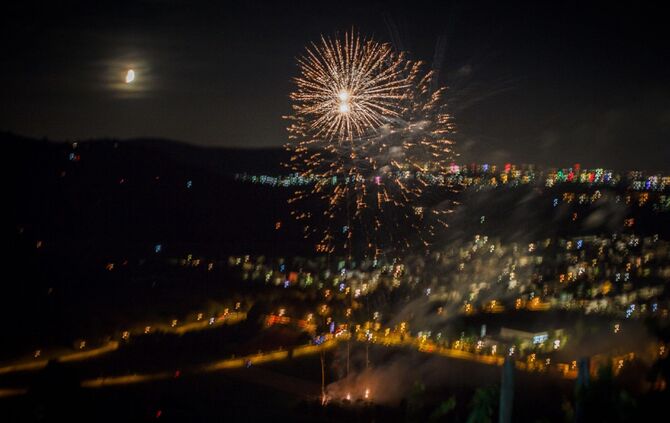 Leuchtender Weinberg zwischen Beutelsbach und Schnait_46