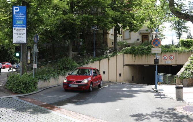 Tiefgarage Landratsamt