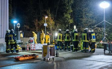 Großeinsatz wegen Salzsäure in Asperg_0