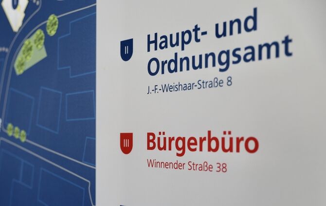 Bürgerbüro Korb symbol symbolbild symbolfoto