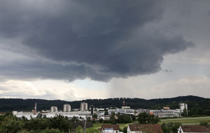 Unwetter wetter winnenden schelmenholz symbol symbolbild symbolfoto
