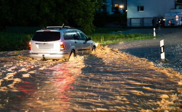 Ein heftiges Unwetter wütete am 28.06. über dem Rems-Murr-Kreis