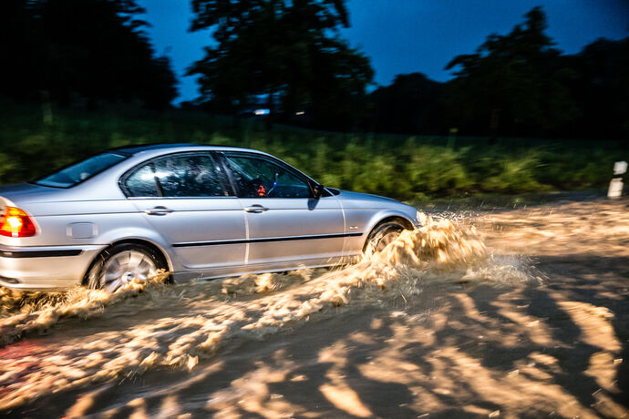Unwetterfolgen Leutenbach, Winnenden, 28.06.2021.