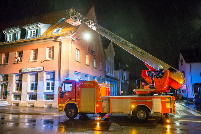 Unwetterfolgen Leutenbach, Winnenden, 28.06.2021.