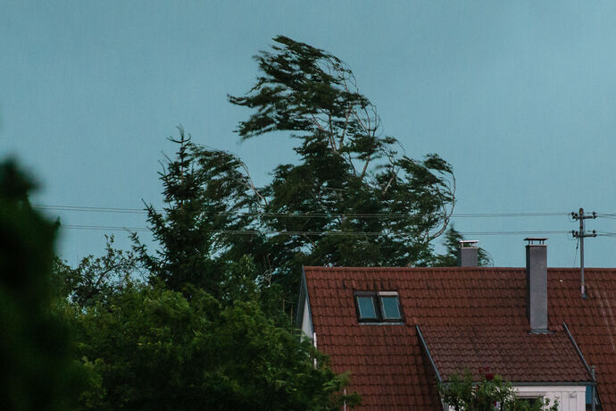 Unwetterfolgen Leutenbach, Winnenden, 28.06.2021.