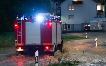 Unwetterfolgen Leutenbach, Winnenden, 28.06.2021.