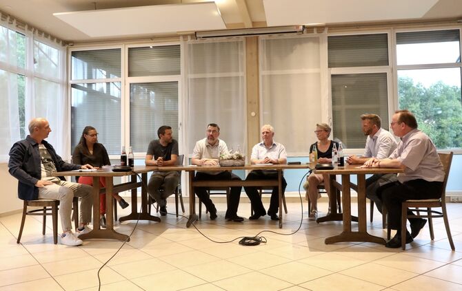 Talkrunde SSV Steinach-Reichenbach Berglen