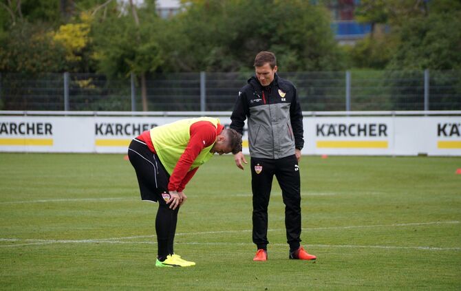 VfB-Training vor dem Heimspiel gegen Aue, 03.05.2017_11