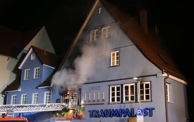 Brand im Kino in der Eduard-Breuninger-Straße