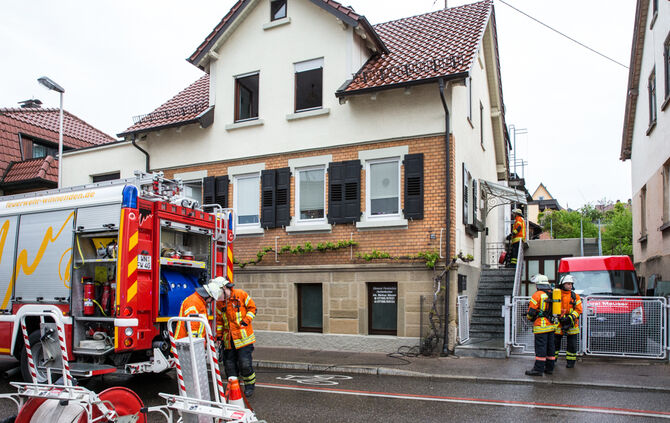 Küchenbrand - drei Verletzte - Bild 05_0