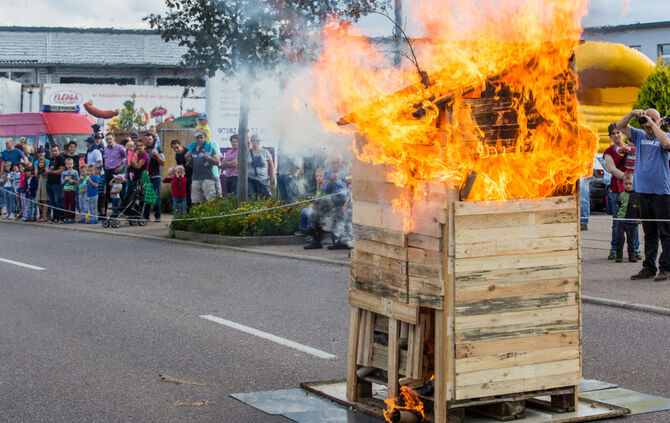 Die Feuerwehr zeigt ihr Können - Bild 01_3