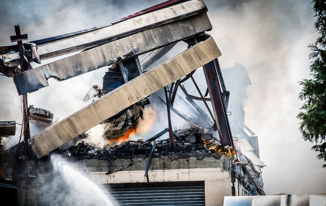 Grossbrand, Burgstall, 21.05.2017.