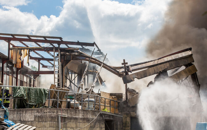 Grossbrand, Burgstall, 21.05.2017.
