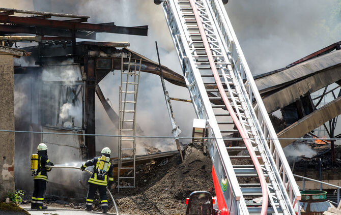 Grossbrand, Burgstall, 21.05.2017.