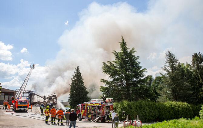 Grossbrand, Burgstall, 21.05.2017.