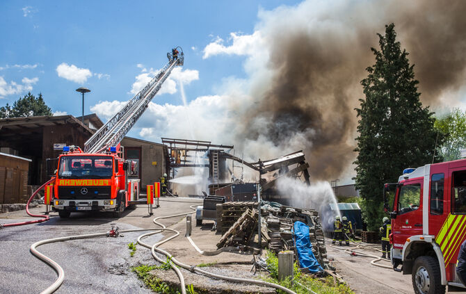 Grossbrand, Burgstall, 21.05.2017.