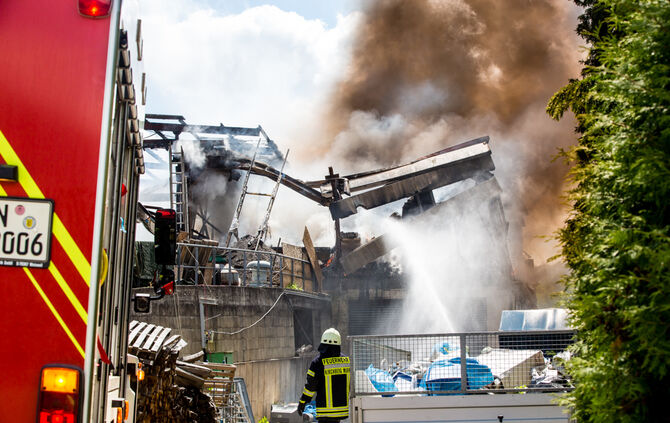 Grossbrand, Burgstall, 21.05.2017.