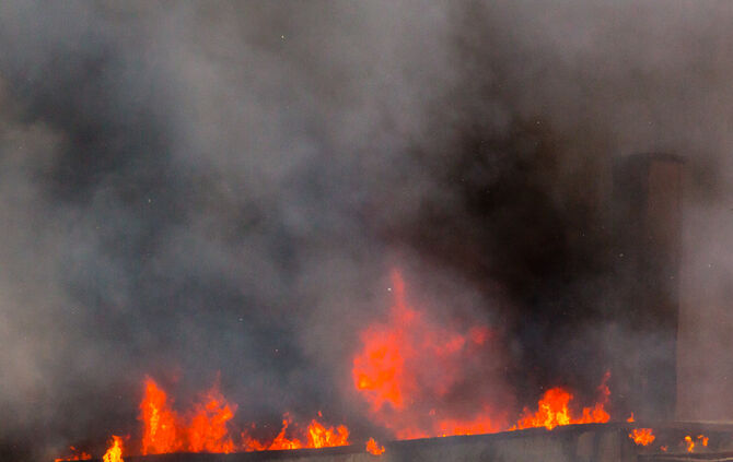 Grossbrand, Burgstall, 21.05.2017.