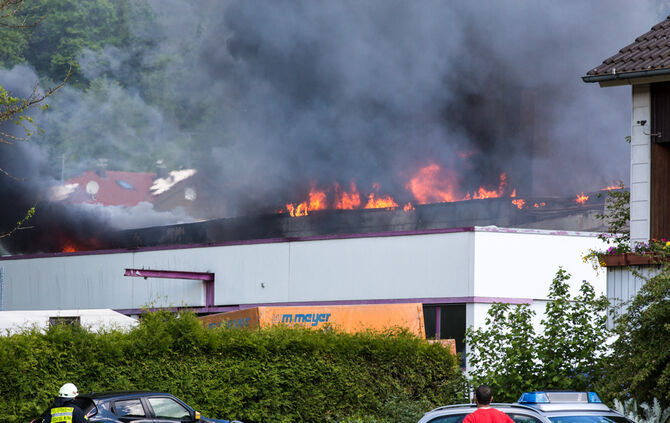Grossbrand, Burgstall, 21.05.2017.