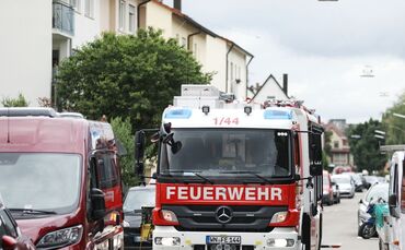 Zimmerbrand in Fellbach
