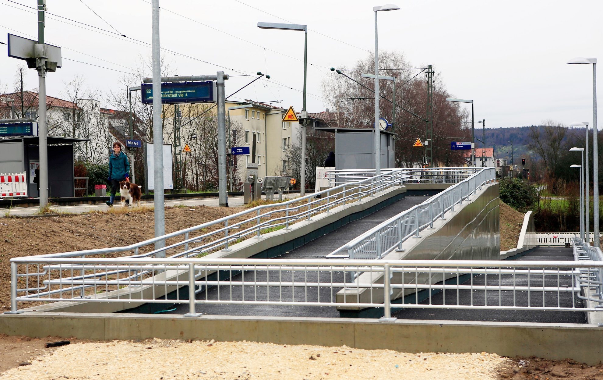 Der angeblich barrierefreie Haltepunkt Nachrichten aus Schorndorf