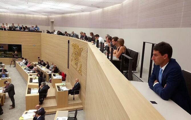 Schorndorfs OB Matthias Klopfer im Landtag_2