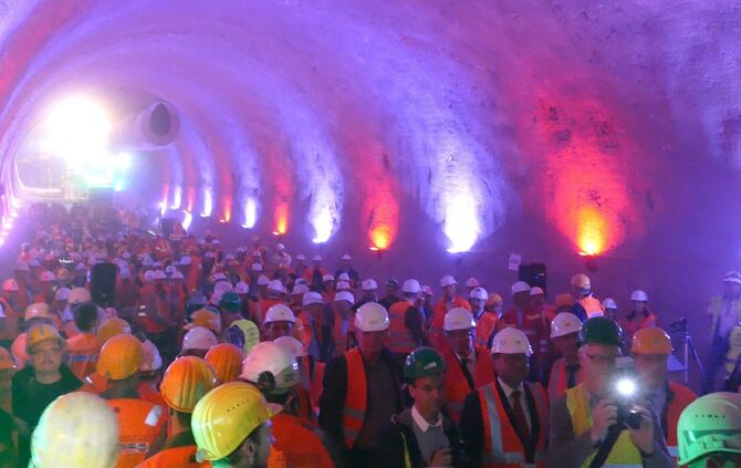 Durchschlagsfeier S21-Tunnel Obertürkheim - Bild 06_6