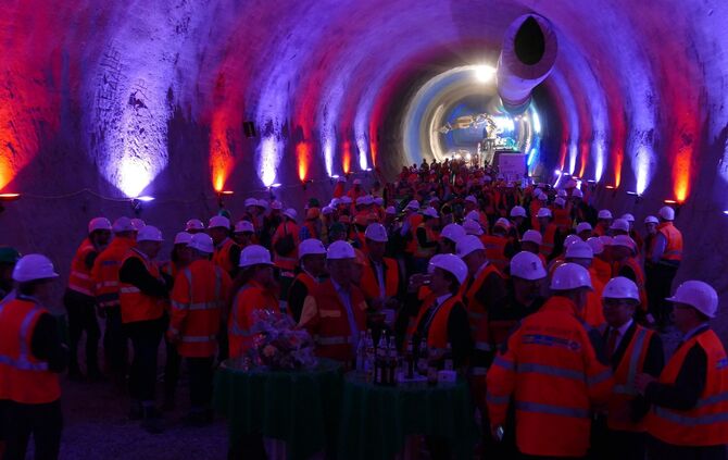 Durchschlagsfeier S21-Tunnel Obertürkheim - Bild 21_9