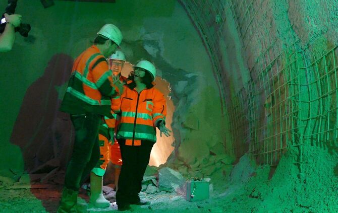 Durchschlagsfeier S21-Tunnel Obertürkheim - Bild 20_18