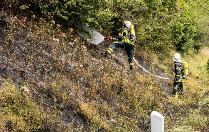 Mehrere Flächenbrände an der B 14 - Bild 11_2
