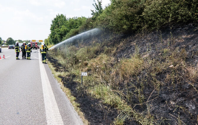 Mehrere Flächenbrände an der B 14 - Bild 13_21