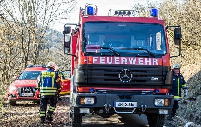 Über 400 qm Wiese und Sträucher in Brand - Bild 15_10