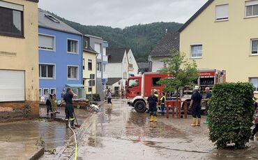 Feuerwehr Hochwasser