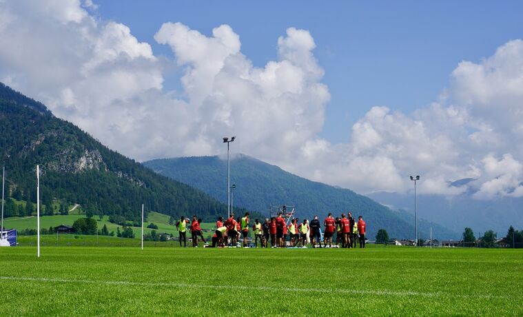 VfB im Trainingslager in Kitzbühel