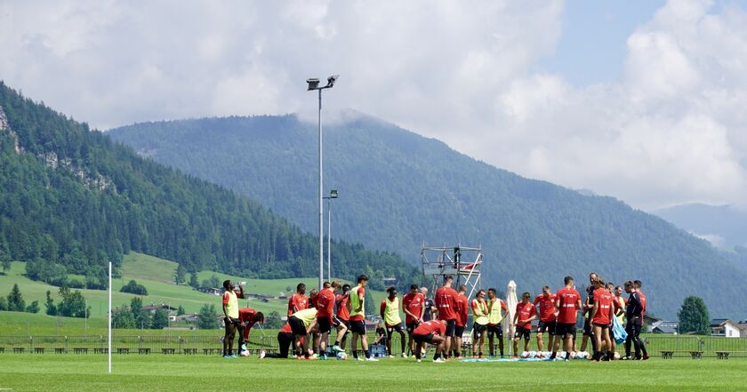VfB im Trainingslager in Kitzbühel
