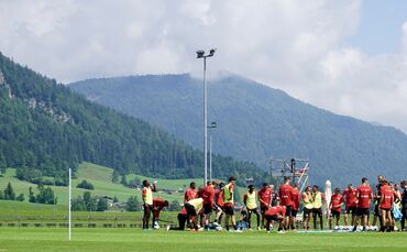 VfB im Trainingslager in Kitzbühel