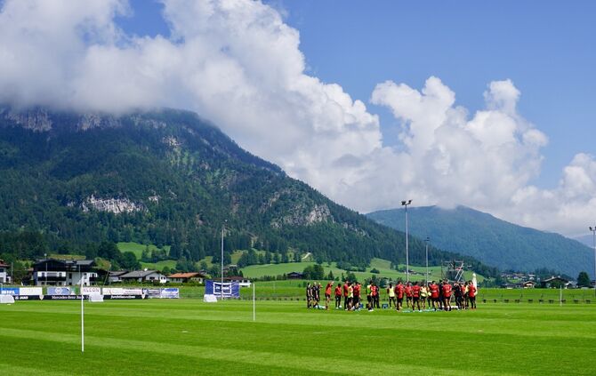 VfB im Trainingslager in Kitzbühel