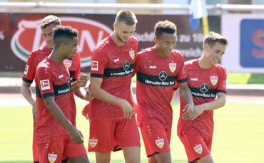 Torjubel Massimo gegen Bielefeld