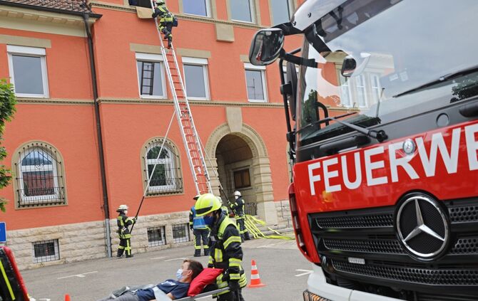 Feuerwehrübung