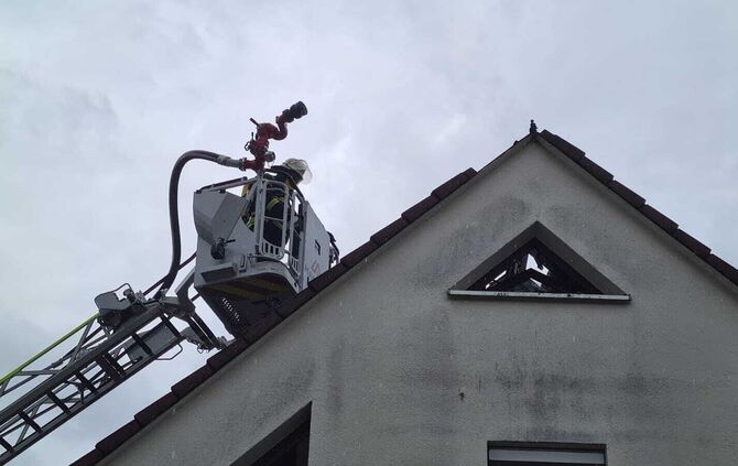 Blitzeinschlag Weinstadt-Endersbach