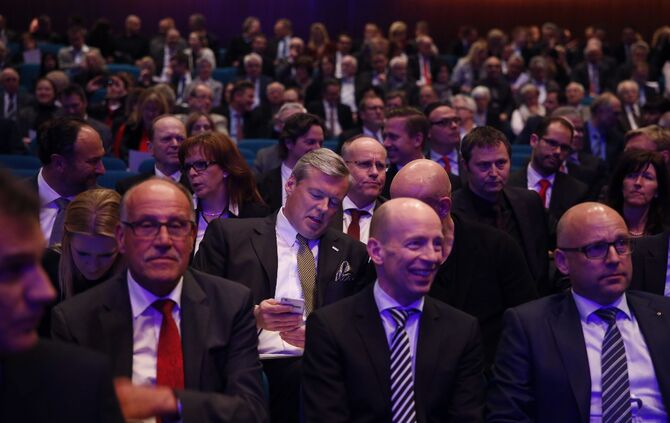 Neujahrsempfang der IHK in der Schwabenlandhalle._5