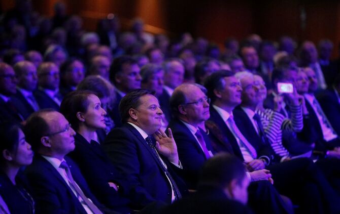 Neujahrsempfang der IHK in der Schwabenlandhalle._6