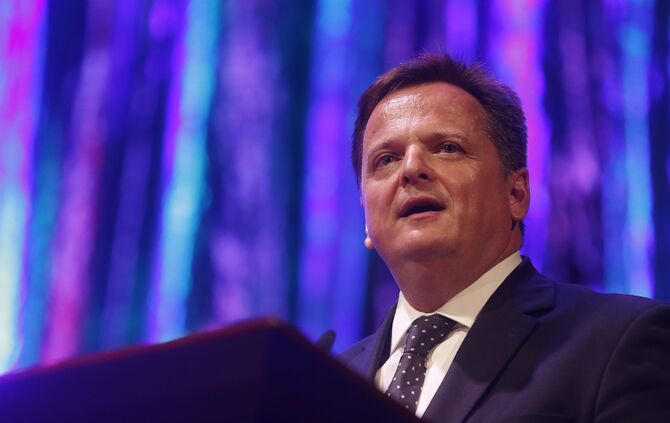 Neujahrsempfang der IHK in der Schwabenlandhalle._9