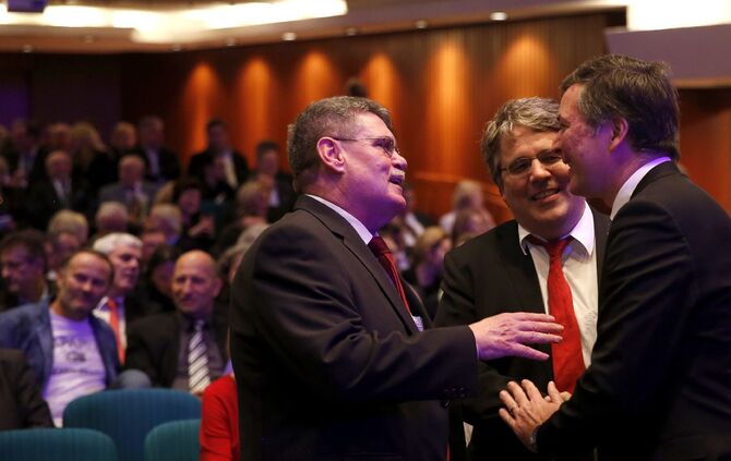 Neujahrsempfang der IHK in der Schwabenlandhalle._19