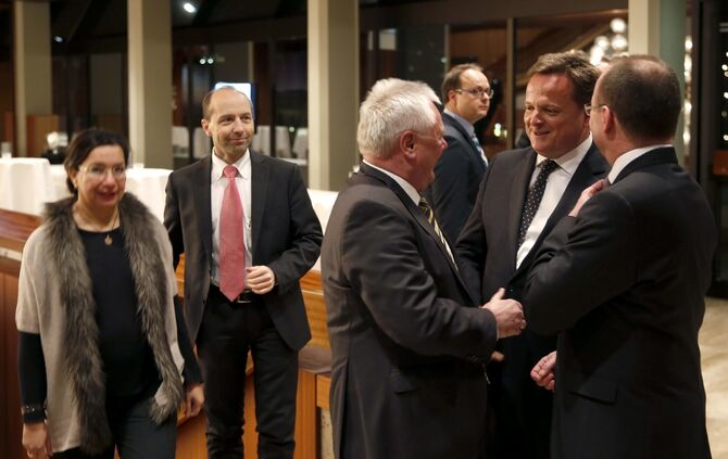 Neujahrsempfang der IHK in der Schwabenlandhalle._23