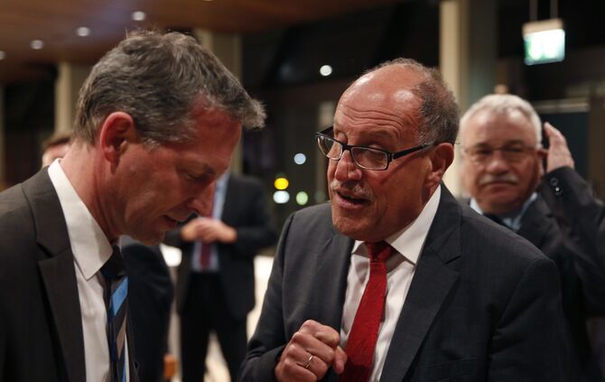 Neujahrsempfang der IHK in der Schwabenlandhalle._26