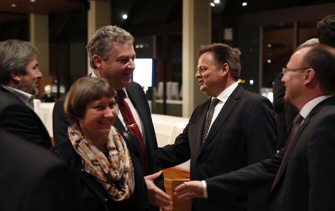 Neujahrsempfang der IHK in der Schwabenlandhalle._27