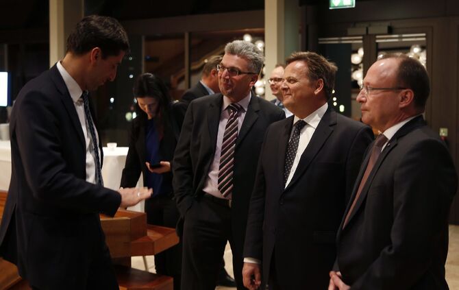 Neujahrsempfang der IHK in der Schwabenlandhalle._29